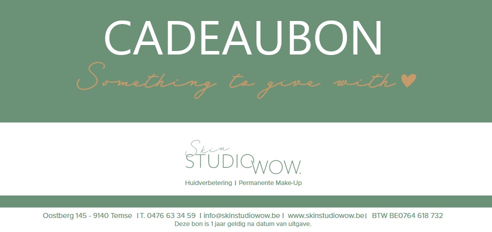 
			                        			Cadeaubon Skin Studio Wow